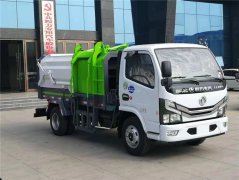 国六东风多利卡5方自装卸式（挂桶）垃圾车技术要求参数
