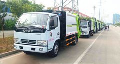 广西桂林环卫局采购10台东风6方压缩垃圾车