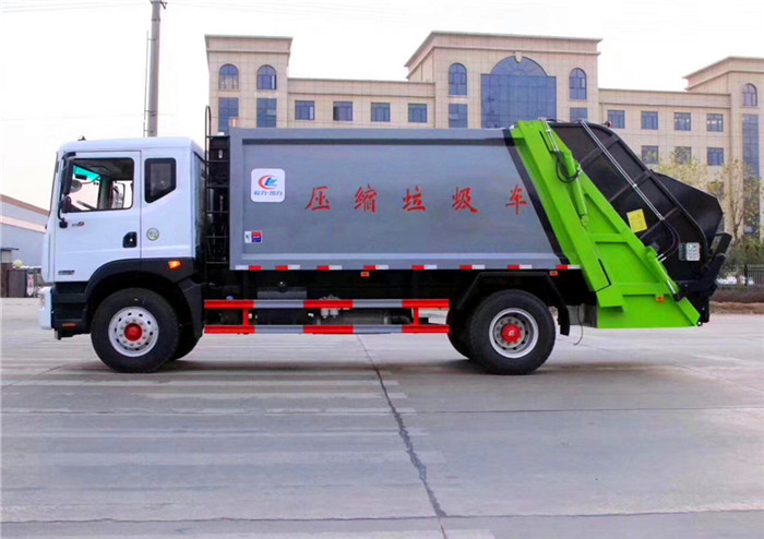 东风D9 12方压缩垃圾车发车江苏邳州