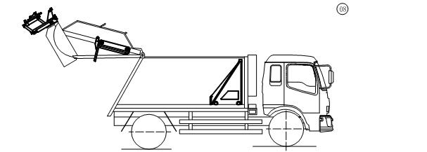 后装压缩垃圾车使用说明书及结构说明图