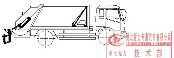 后装压缩垃圾车使用说明书及结构说明图