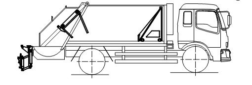 后装压缩垃圾车使用说明书及结构说明图
