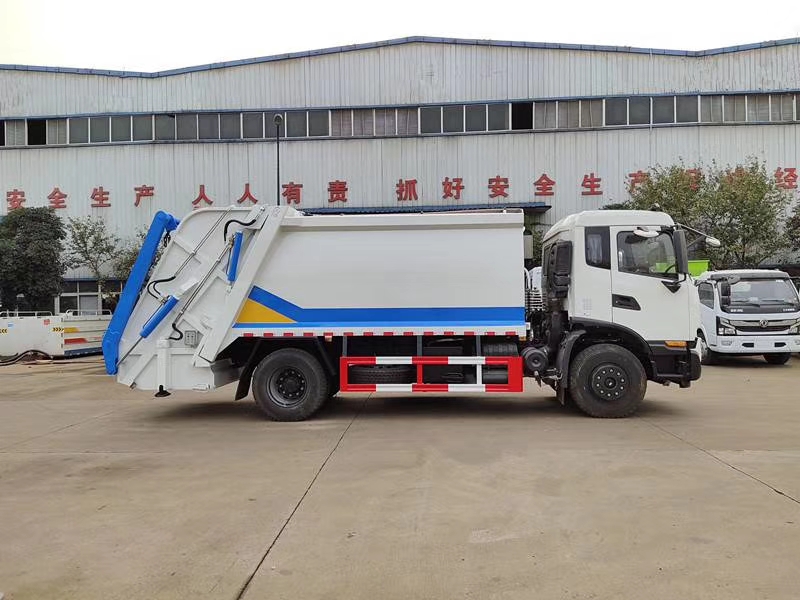 东风天锦国六12方天然气压缩垃圾车配置说明
