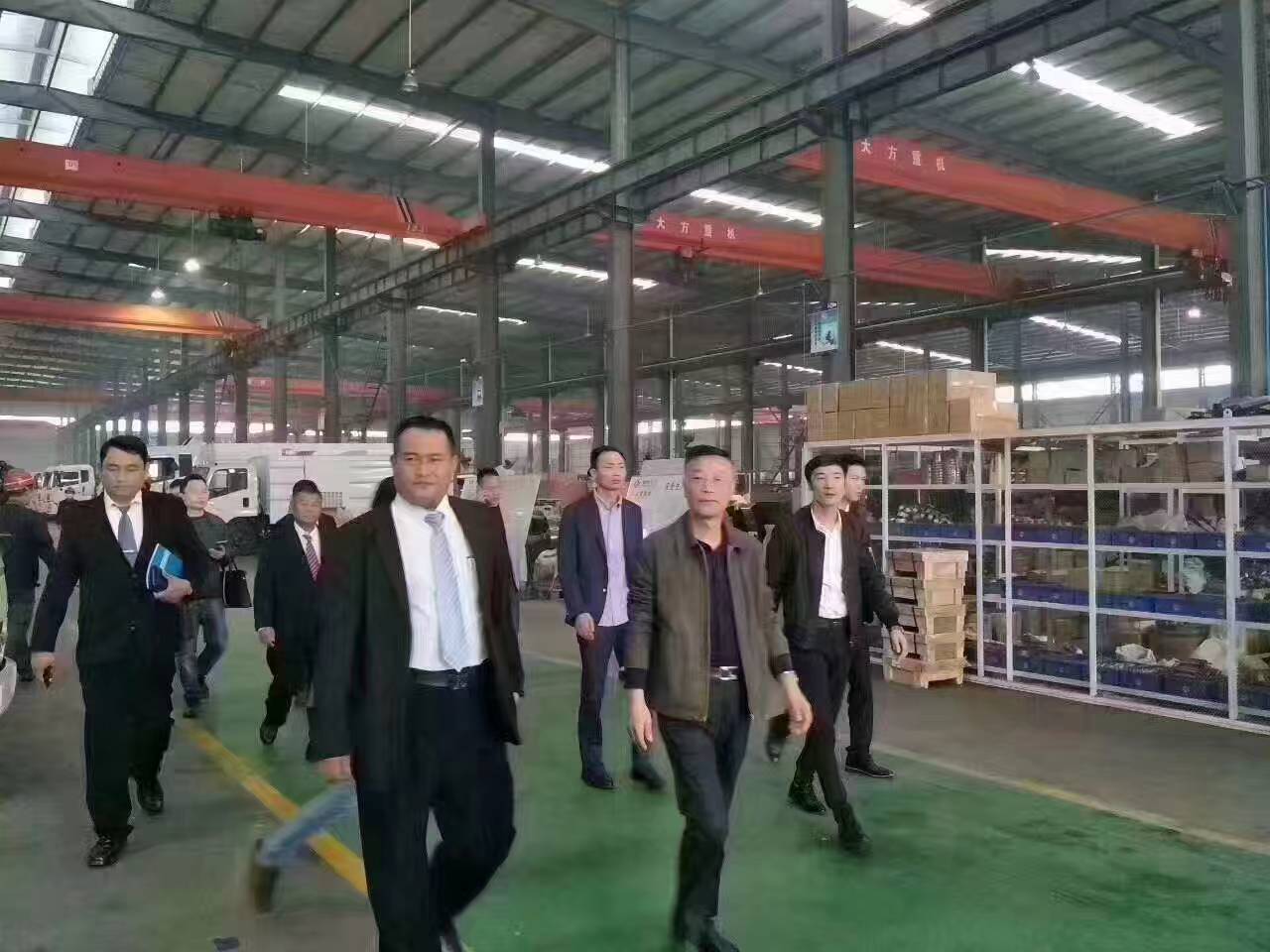 缅甸环保局领导带领多位市长来程力公司参观订