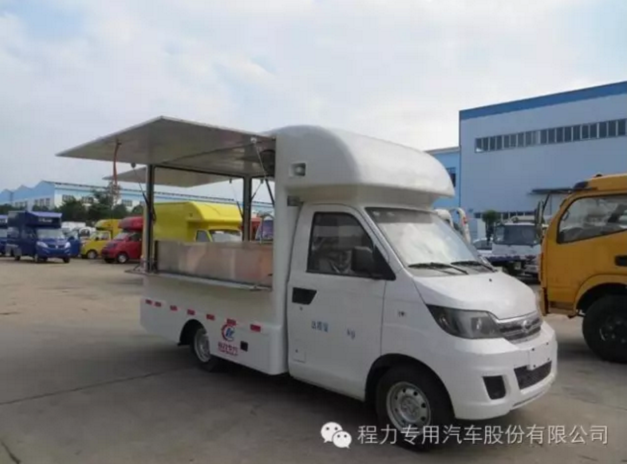 迪拜客户都中意的车——流动餐饮车