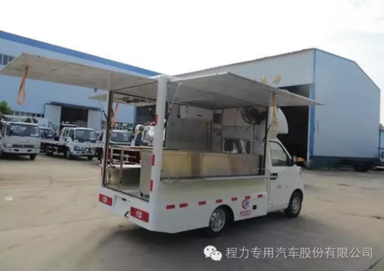 迪拜客户都中意的车——流动餐饮车
