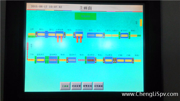 程力启用新型流水线喷涂车间