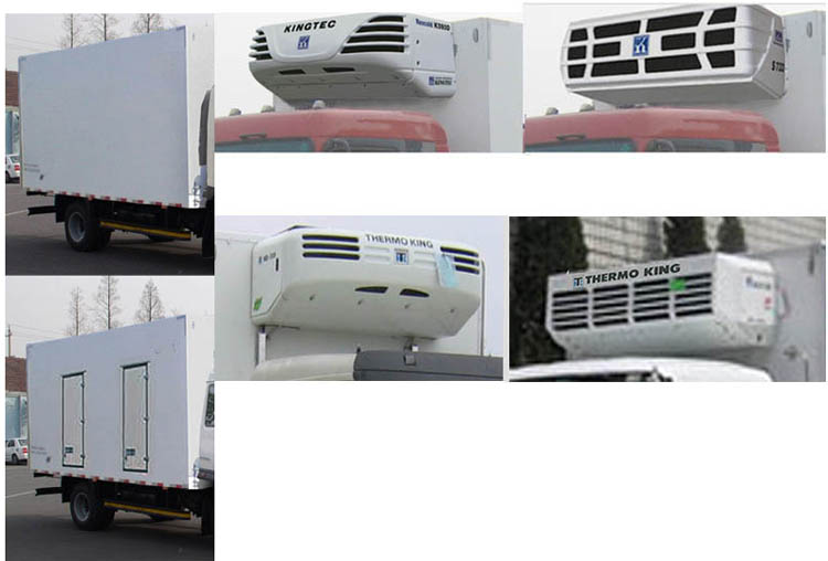 国五解放J6F冷藏车（蓝牌）多方位图片四