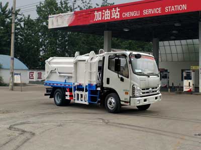 国五福田康瑞压缩式对接垃圾车